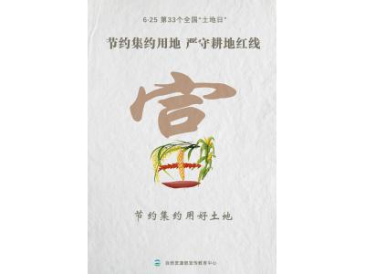 今天，第33个全国“地皮日”